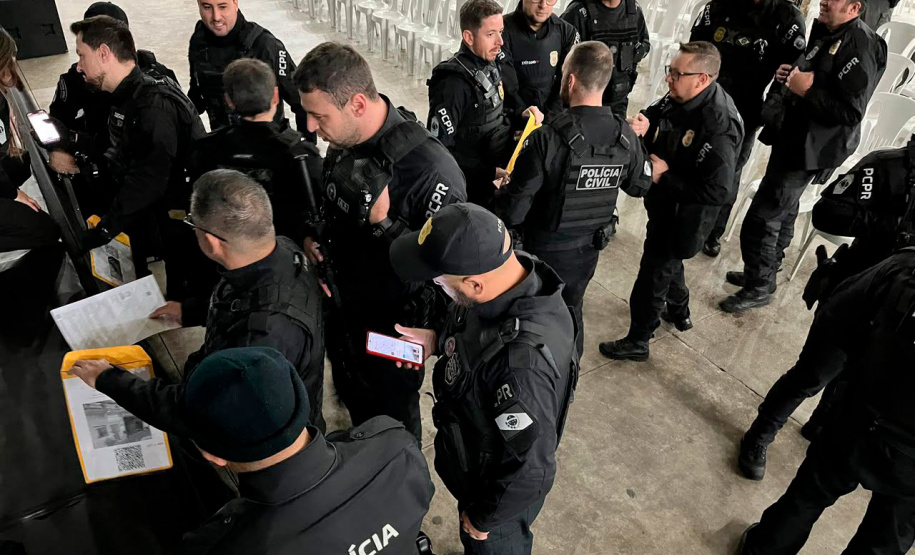 PCPR cumpre 19 mandados contra rede de tráfico de drogas nos Campos Gerais