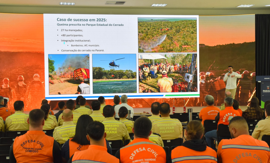 Planejamento e integração marcam preparação do Paraná para temporada de incêndios