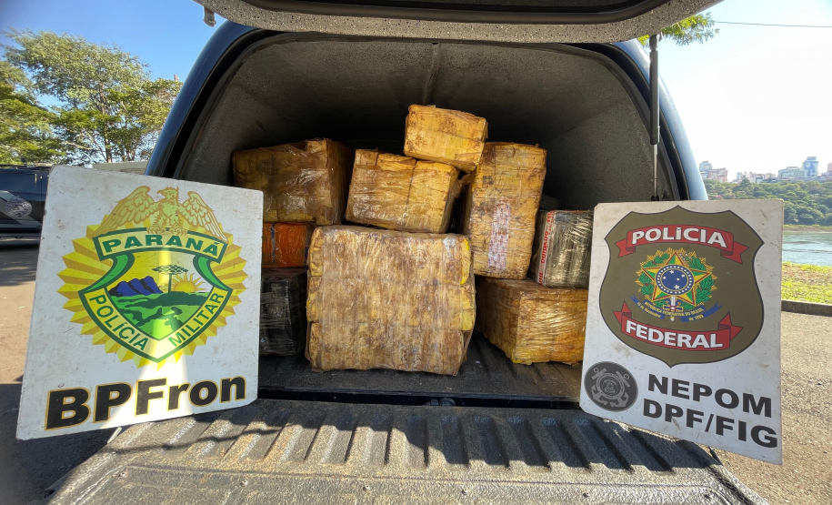 Mais de 2,6 toneladas de maconha são apreendidas em ações da PMPR no Oeste do Paraná