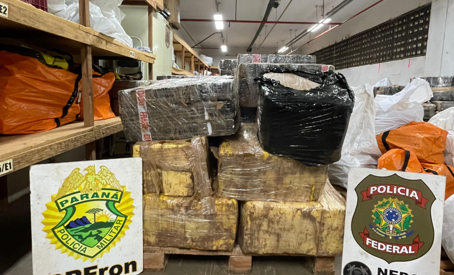 Mais de 2,6 toneladas de maconha são apreendidas em ações da PMPR no Oeste do Paraná