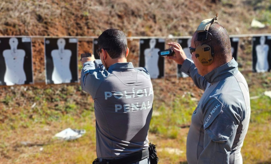Polícia Penal do Paraná capacita 773 servidores para o uso de novas pistolas Glock G17
