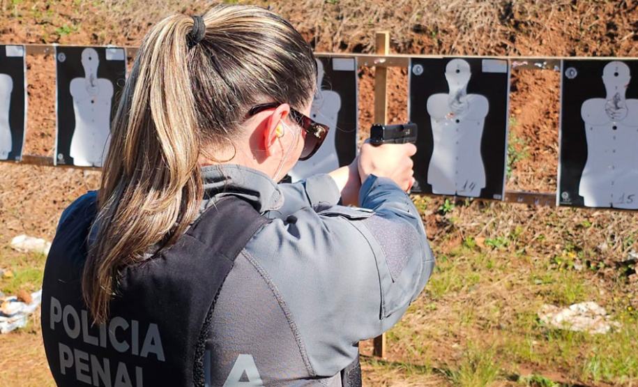 Polícia Penal do Paraná capacita 773 servidores para o uso de novas pistolas Glock G17