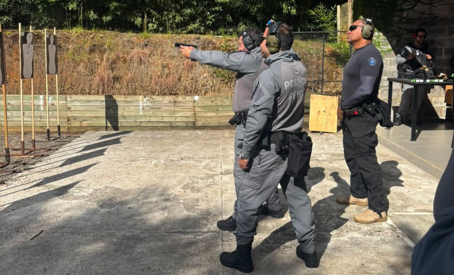 Polícia Penal do Paraná capacita 773 servidores para o uso de novas pistolas Glock G17