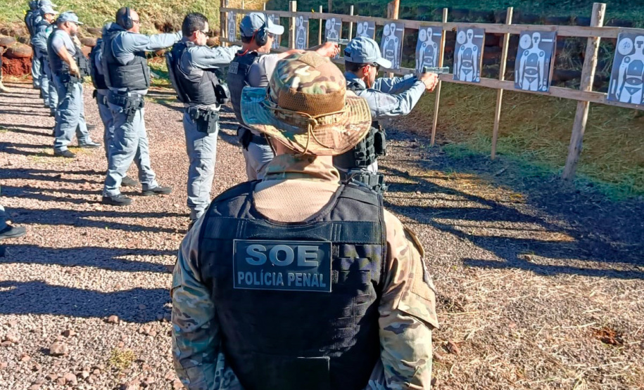 Polícia Penal do Paraná capacita 773 servidores para o uso de novas pistolas Glock G17