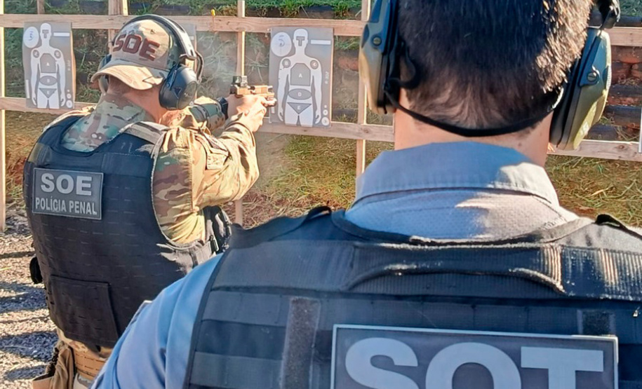Polícia Penal do Paraná capacita 773 servidores para o uso de novas pistolas Glock G17