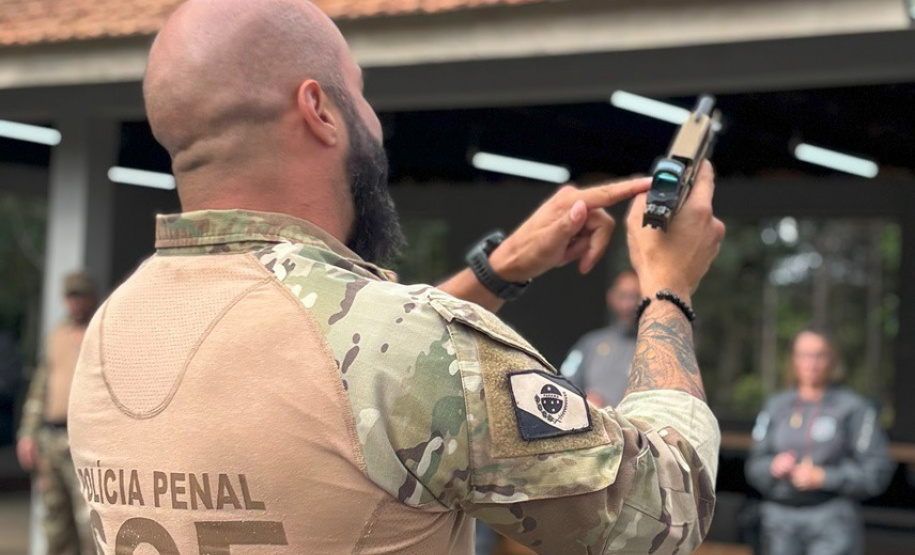 Polícia Penal do Paraná capacita 773 servidores para o uso de novas pistolas Glock G17