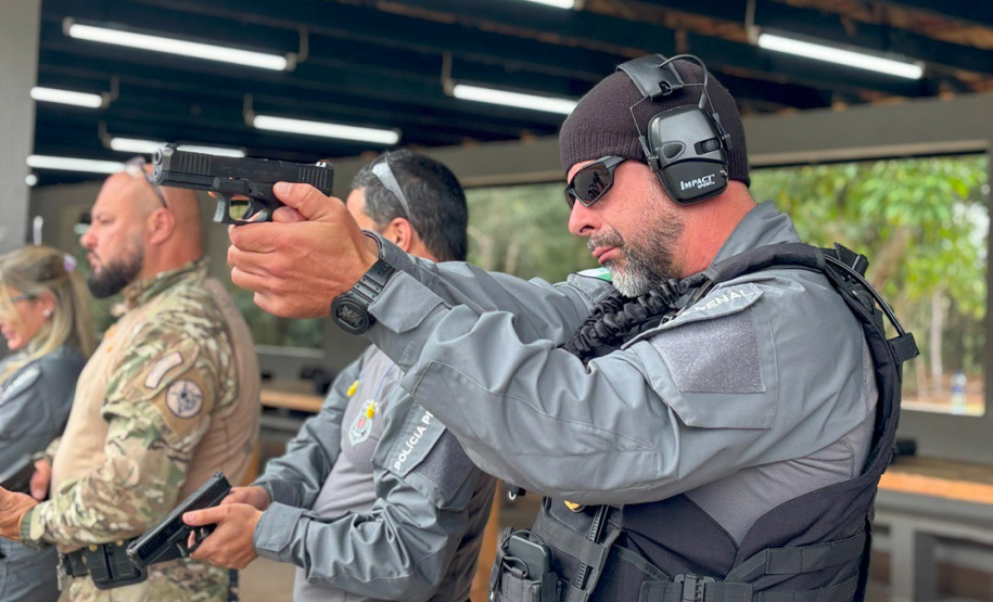 Polícia Penal do Paraná capacita 773 servidores para o uso de novas pistolas Glock G17