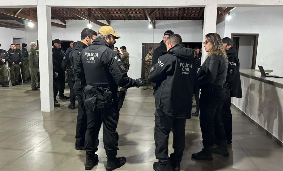 PCPR prende 23 pessoas de grupo investigado por caça ilegal e tráfico de armas