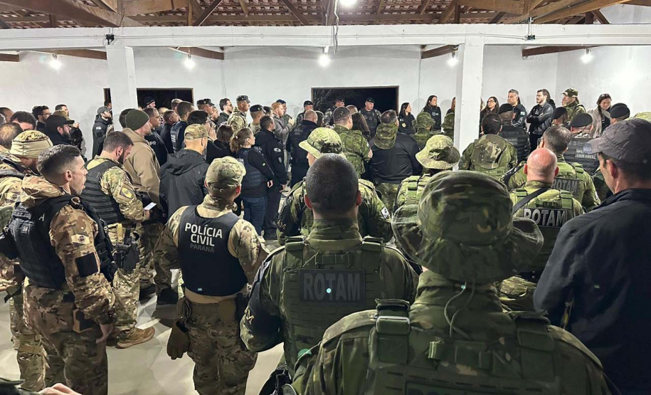 PCPR prende 23 pessoas de grupo investigado por caça ilegal e tráfico de armas