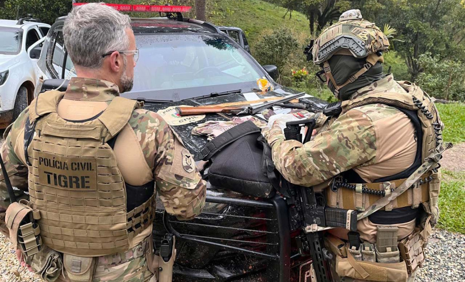 PCPR prende 23 pessoas de grupo investigado por caça ilegal e tráfico de armas