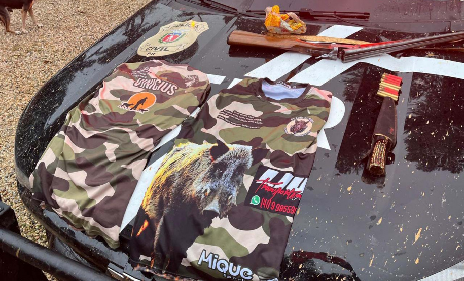 PCPR prende 23 pessoas de grupo investigado por caça ilegal e tráfico de armas