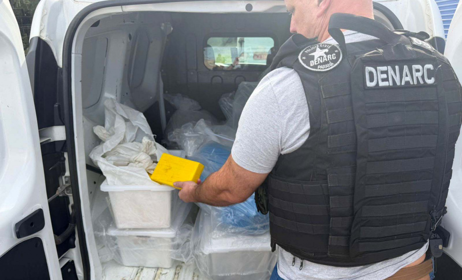 PCPR intercepta drogas e armas avaliadas em R$ 22 milhões em Campo Largo
