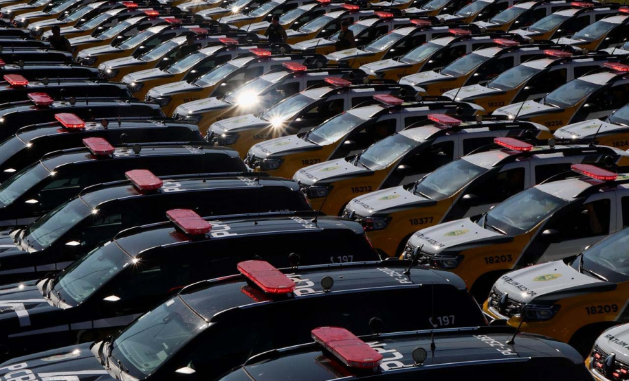 Blindados, RAMs, ambulâncias do Siate e mais: Estado entregou 6,3 mil viaturas desde 2019