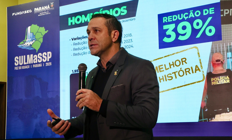 SULMaSSP 2026: Paraná apresenta avanços na segurança pública e reforça integração entre estados