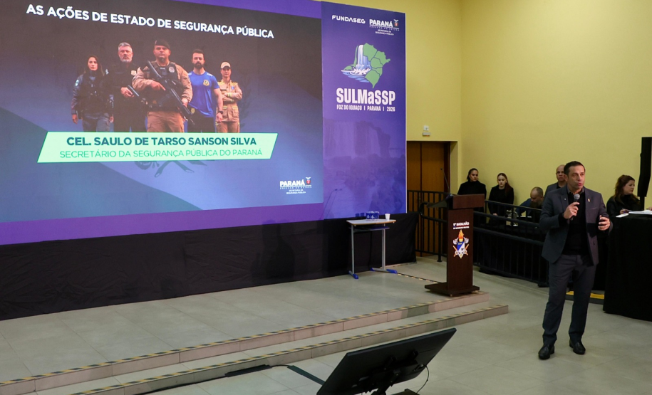 SULMaSSP 2026: Paraná apresenta avanços na segurança pública e reforça integração entre estados