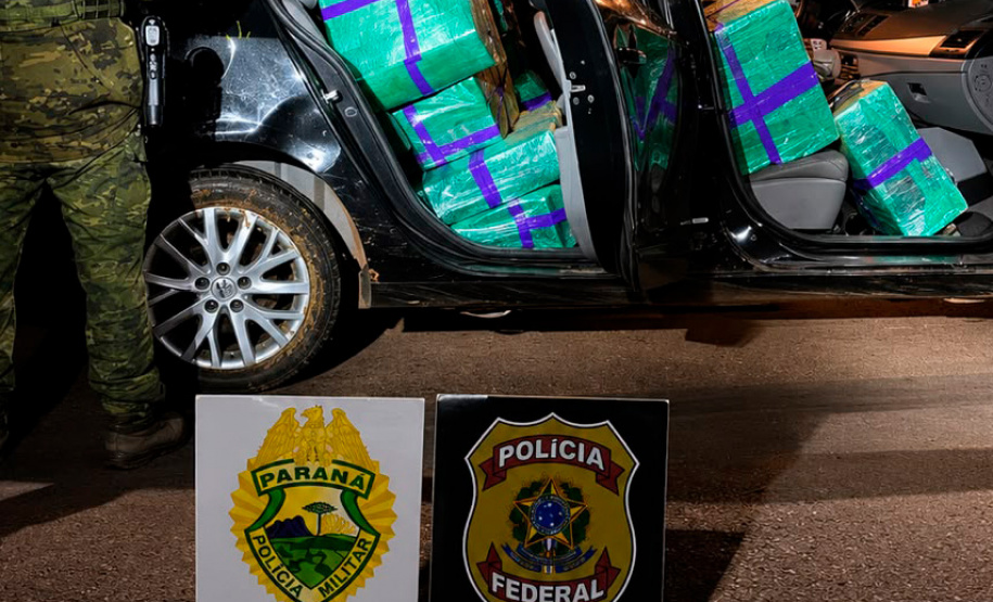 PMPR apreende mais de 5 toneladas de maconha em operações no Oeste