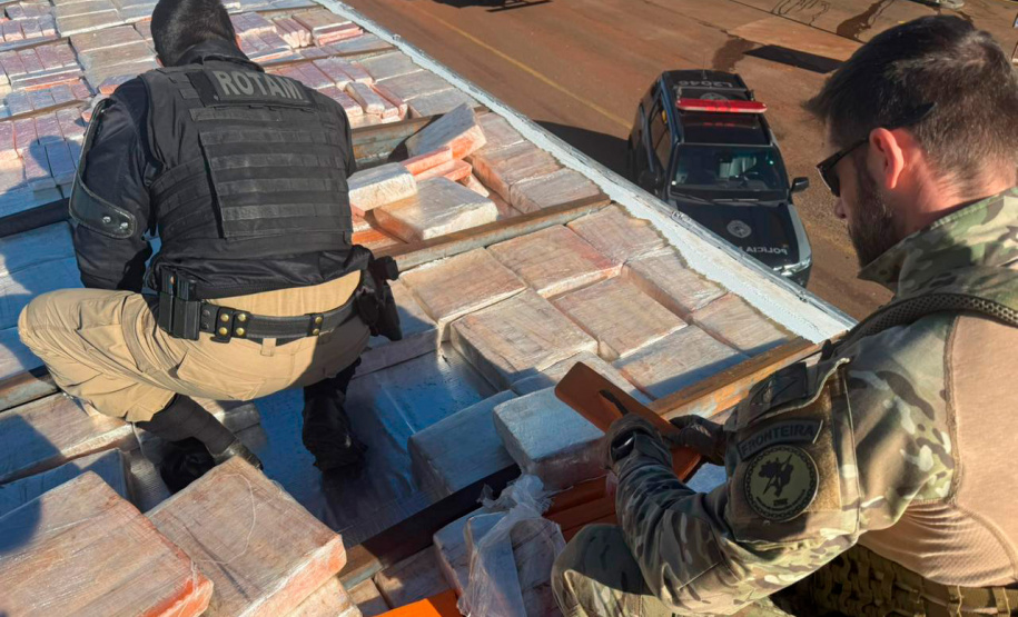PMPR apreende mais de 5 toneladas de maconha em operações no Oeste