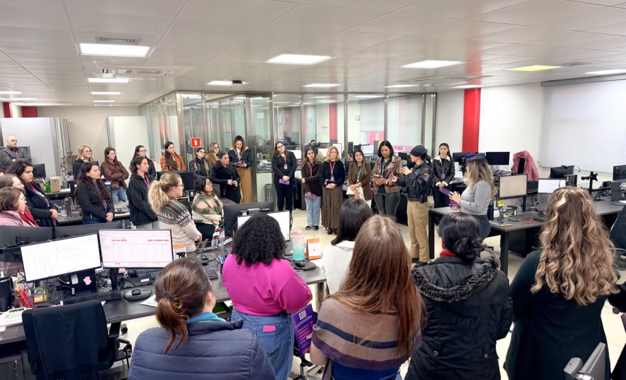 Mulher Segura promove ação de conscientização para colaboradores da empresa Frimesa em Medianeira 