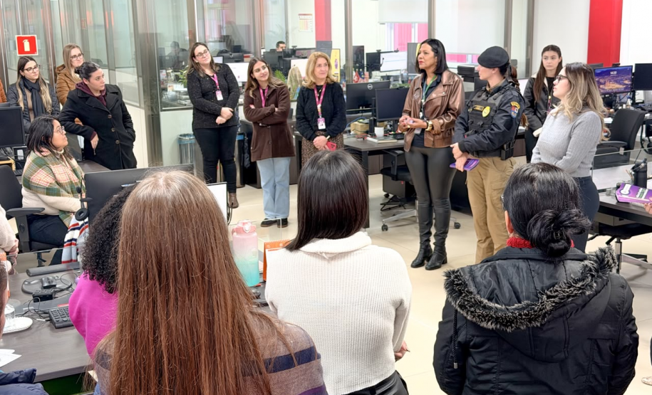Mulher Segura promove ação de conscientização para colaboradores da empresa Frimesa em Medianeira 