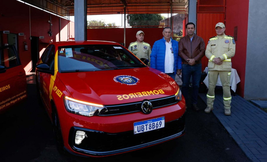 Corpo de Bombeiros reforça as viaturas e equipamentos em São Miguel do Iguaçu