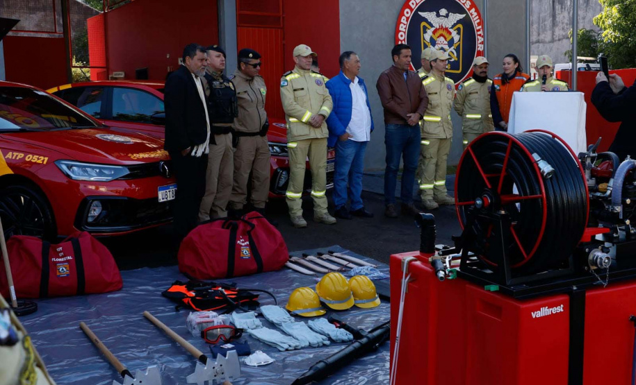 Corpo de Bombeiros reforça as viaturas e equipamentos em São Miguel do Iguaçu