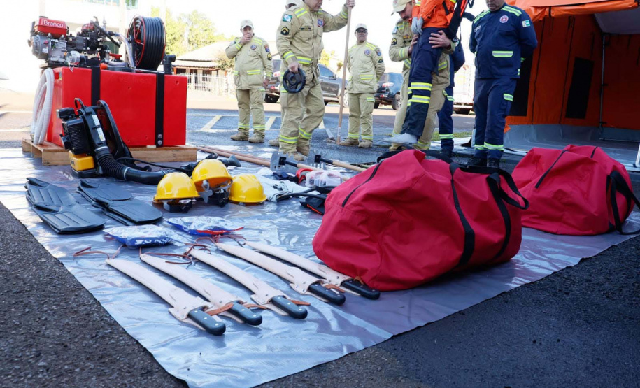 Corpo de Bombeiros reforça as viaturas e equipamentos em São Miguel do Iguaçu