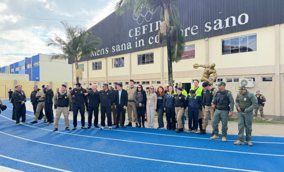 PMPR inaugura pista de atletismo com padrão internacional e investimento de R$ 1,4 milhão