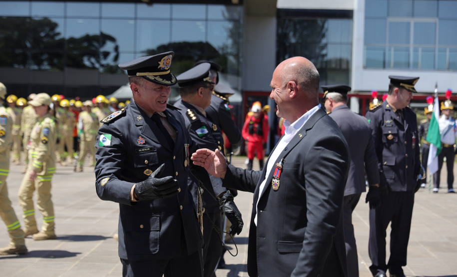 Corpo de Bombeiros Militar do Paraná celebra 114 anos em solenidade comemorativa
