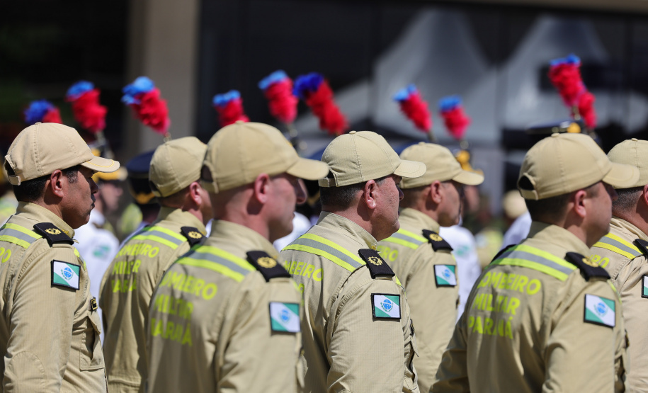 Corpo de Bombeiros Militar do Paraná celebra 114 anos em solenidade comemorativa