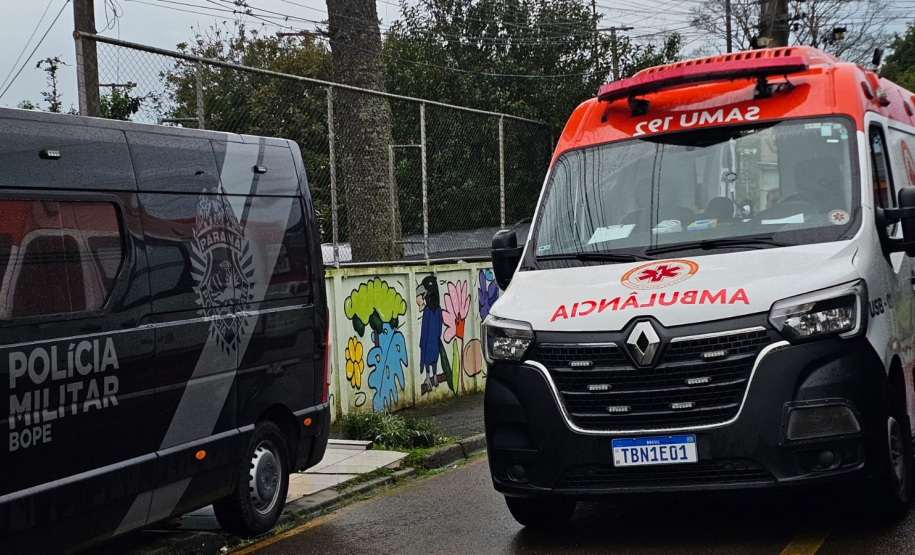 Após intervenção do BOPE, PMPR resgata 13 crianças mantidas reféns em CMEI de Curitiba