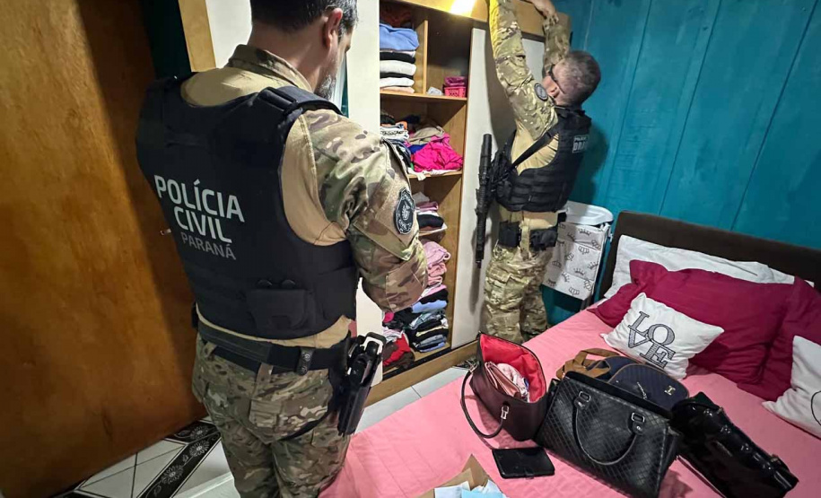 PCPR prende 106 pessoas em megaoperação contra grupo criminoso em três estados