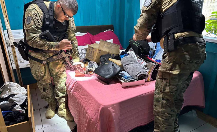 PCPR prende 106 pessoas em megaoperação contra grupo criminoso em três estados