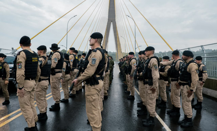 PMPR reforça combate a crimes transfronteiriços no Oeste do Estado