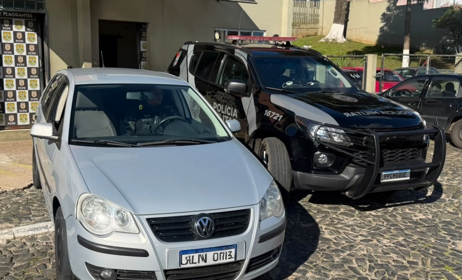 Plataforma de IA auxilia PMPR na recuperação de veículo roubado em Ponta Grossa