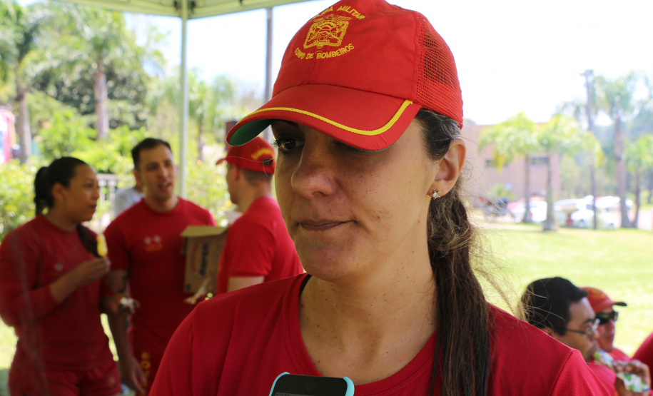11-10-2019 No Limite corpo de Bombeiros. São José dos Pinhais, 11 de outubro de 2019. No Limite corpo de Bombeiros. entrevista Capitão Rafaela.