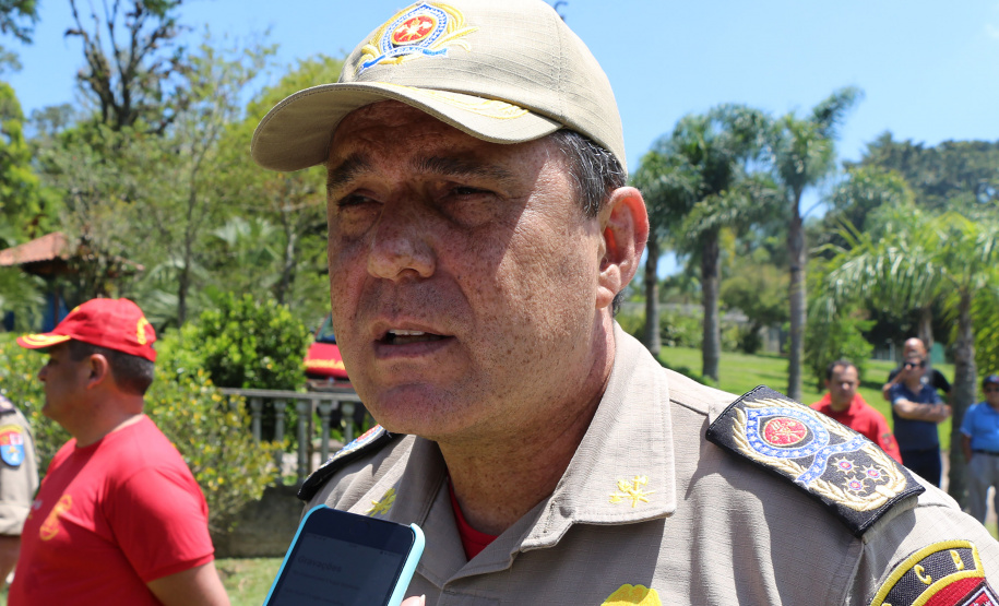 11-10-2019 No Limite corpo de Bombeiros. São José dos Pinhais, 11 de outubro de 2019. No Limite corpo de Bombeiros. Foto: entrevista Cel Prestes Comandante do Corpo de Bombeiros.