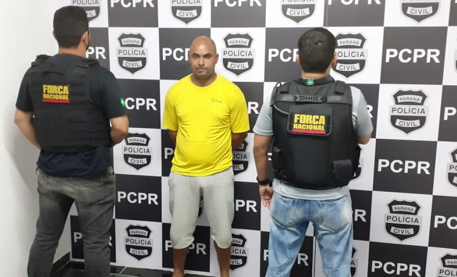 Foragido da justiça é preso pela Força Nacional em São José dos Pinhais, na RMC -