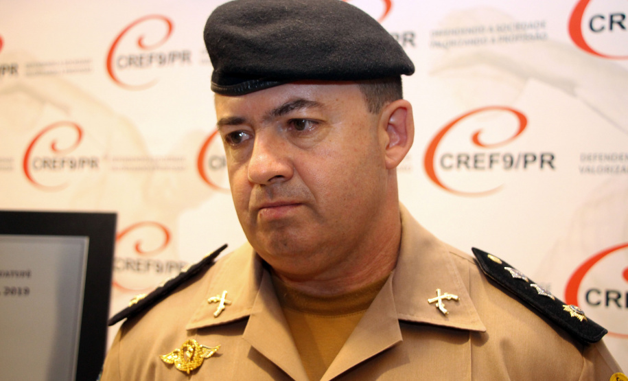 Curitiba, 18 de Outubro de 2019. Solenidade de Formatura do Curso de Defesa Pessoal - Turma 2019. Foto: Maj. QOPM Darany Luiz Alves de Oliveira, Coordenador do Curso.