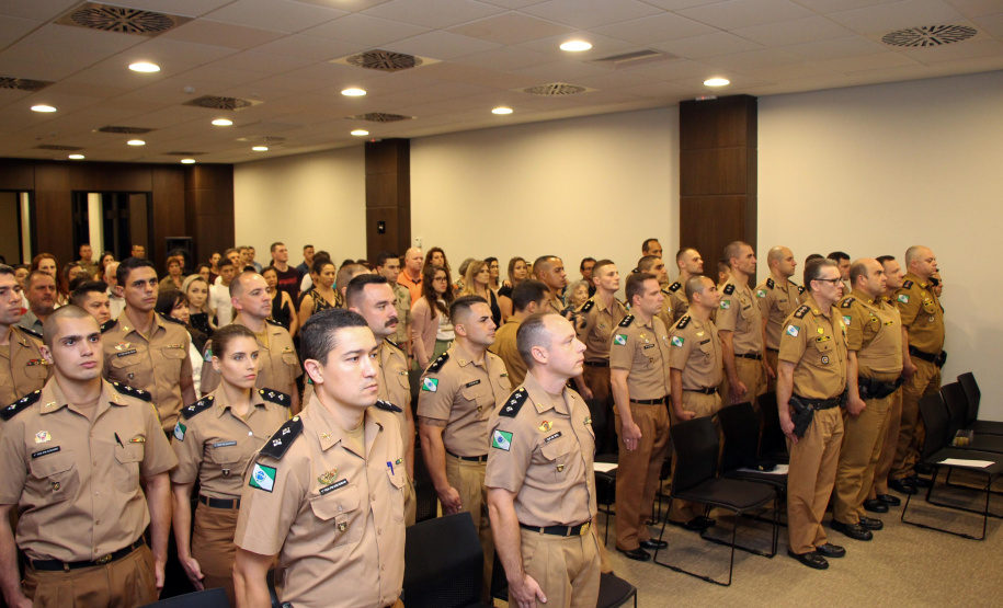 Curitiba, 18 de Outubro de 2019. Solenidade de Formatura do Curso de Defesa Pessoal - Turma 2019.
