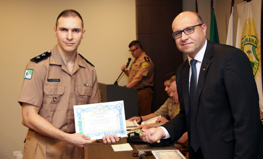 Curitiba, 18 de Outubro de 2019. Solenidade de Formatura do Curso de Defesa Pessoal - Turma 2019.