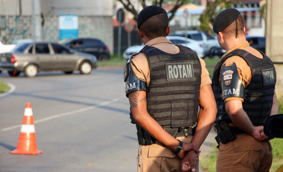 São José dos Pinhais, 22 de outubro de 2019. Operação Frente Brasil.