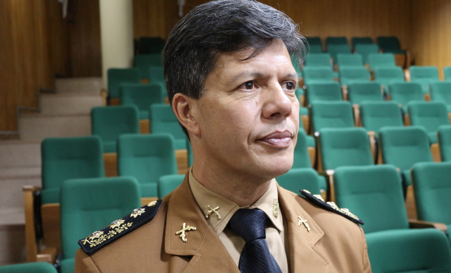 Curitiba, 25 de Outubro de 2019.  55º Aniversario do BPRV. Foto: entrevista Cel Prates.