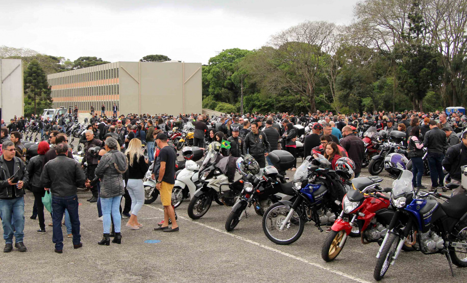São José dos Pinhais, 25 de outubro de 2019.  3º Passeio Motociclístico do BOPE.