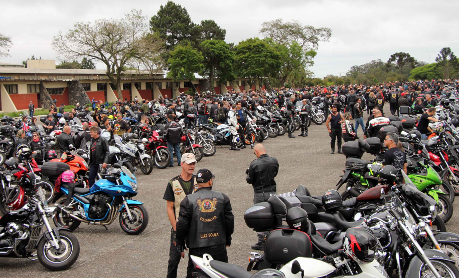 São José dos Pinhais, 25 de outubro de 2019.  3º Passeio Motociclístico do BOPE.