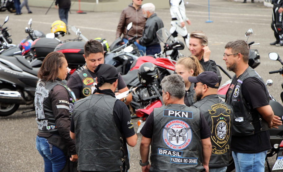 São José dos Pinhais, 25 de outubro de 2019.  3º Passeio Motociclístico do BOPE.