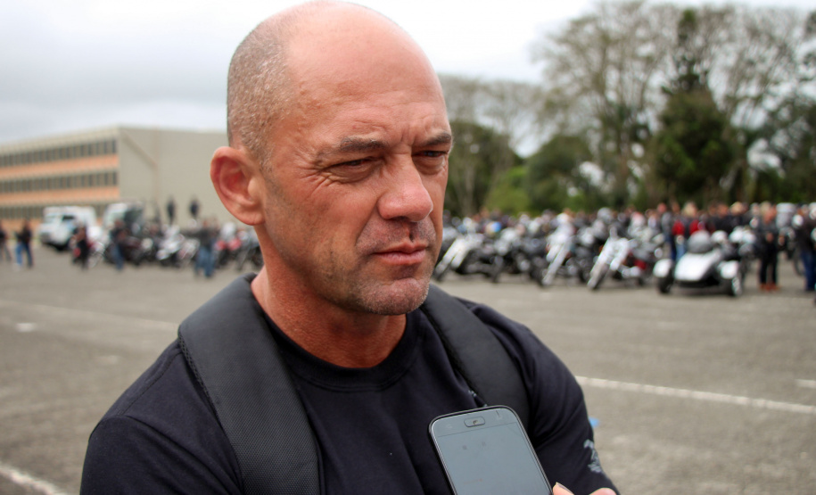 São José dos Pinhais, 25 de outubro de 2019.  3º Passeio Motociclístico do BOPE. Foto: Cel QOPM Hudson Leoncio Teixeira, Comandante do 1º CRPM.