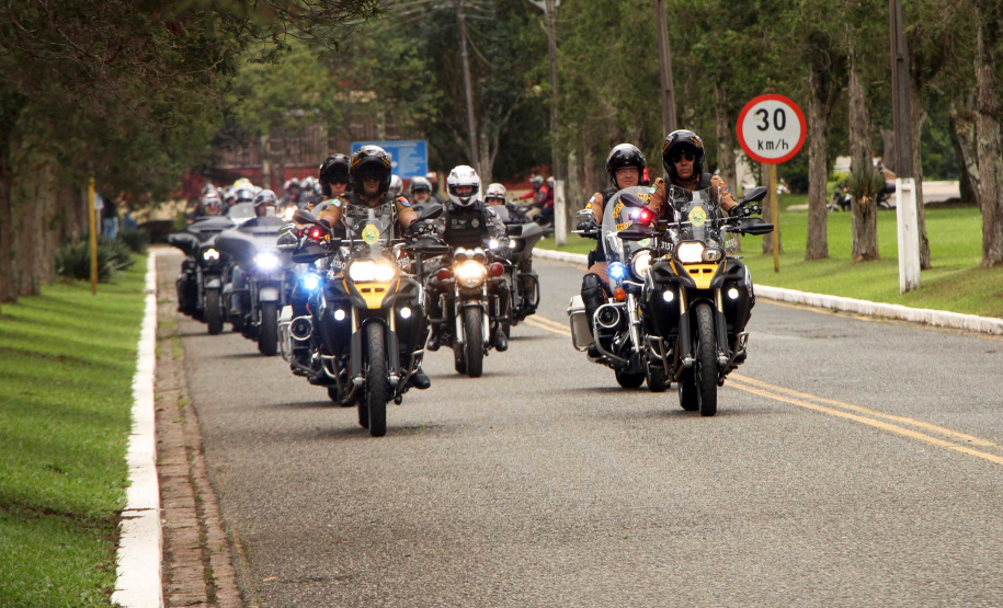 São José dos Pinhais, 25 de outubro de 2019.  3º Passeio Motociclístico do BOPE.