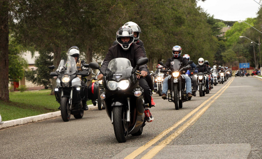 São José dos Pinhais, 25 de outubro de 2019.  3º Passeio Motociclístico do BOPE.