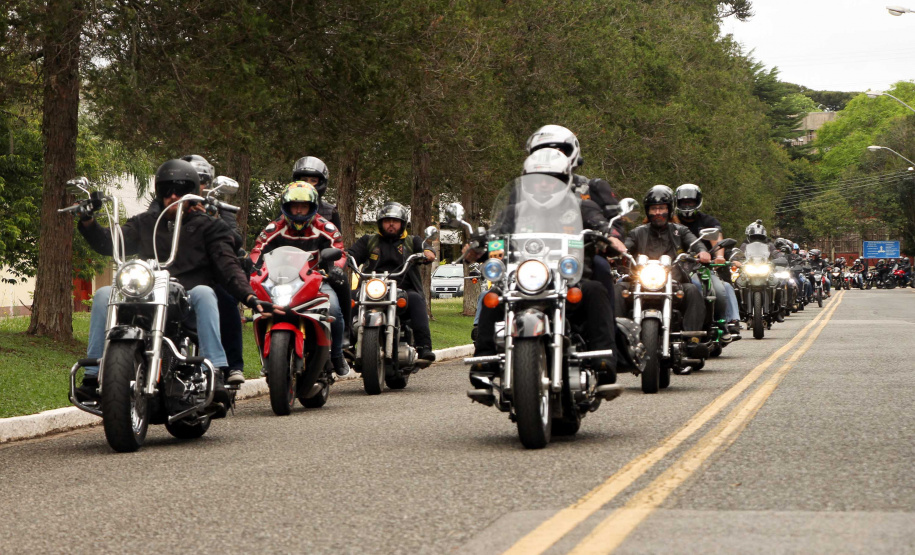 São José dos Pinhais, 25 de outubro de 2019.  3º Passeio Motociclístico do BOPE.