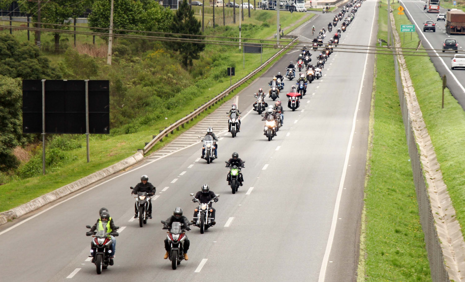 São José dos Pinhais, 25 de outubro de 2019.  3º Passeio Motociclístico do BOPE.